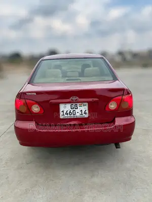 Toyota Corolla LE 2007 Red