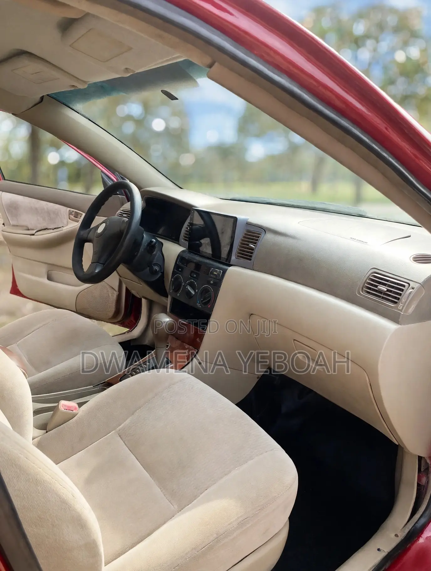 Toyota Corolla LE 2007 Red