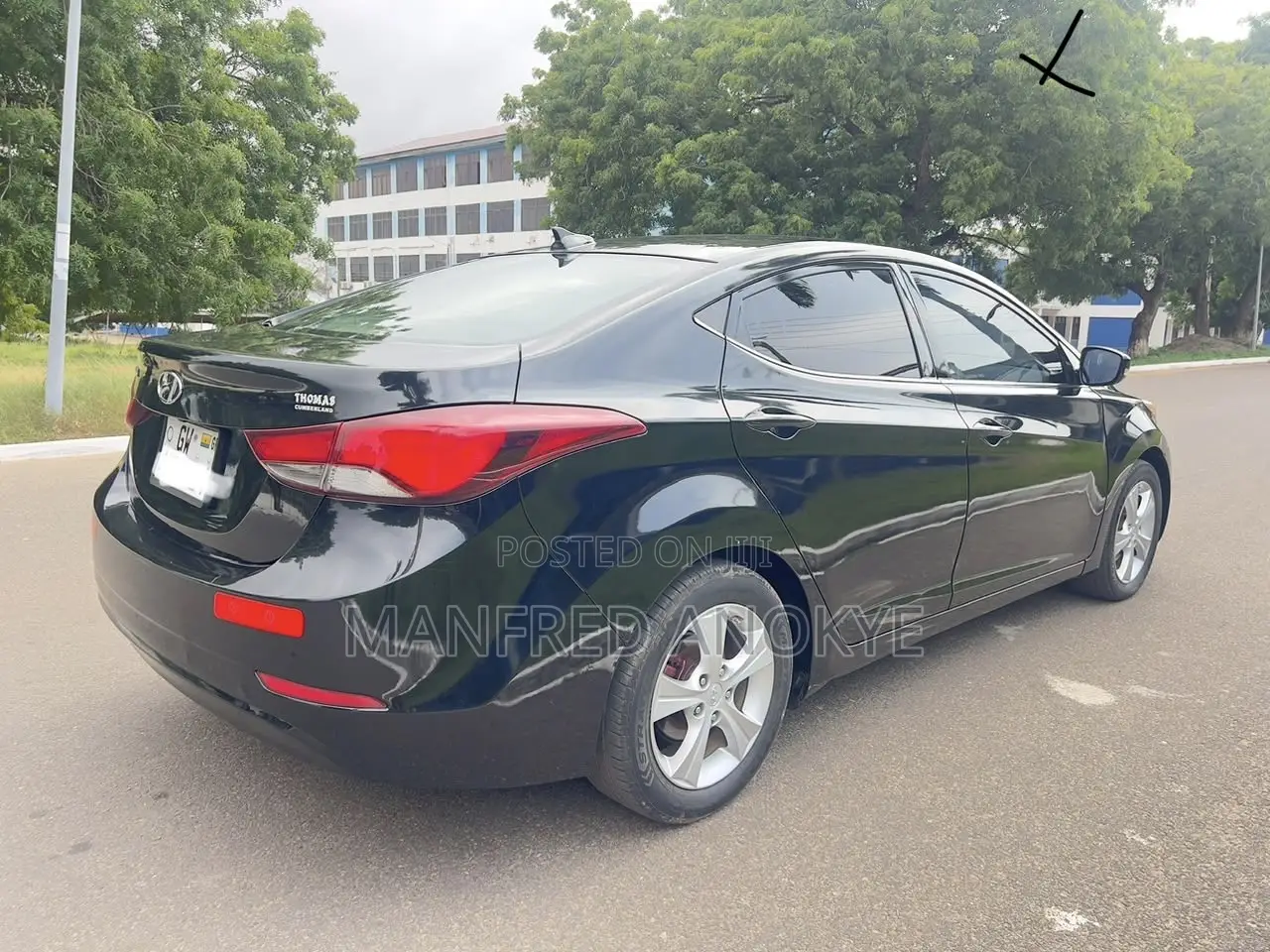 Hyundai Elantra 2016 Black
