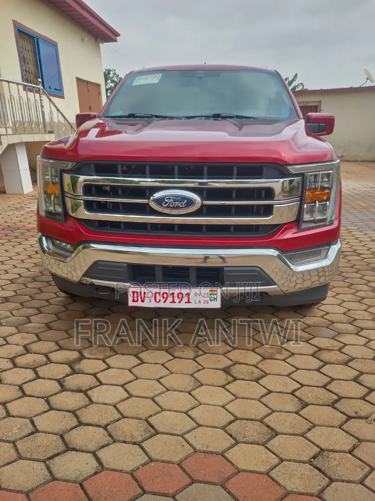 Ford F-150 LARIAT 2022 Red