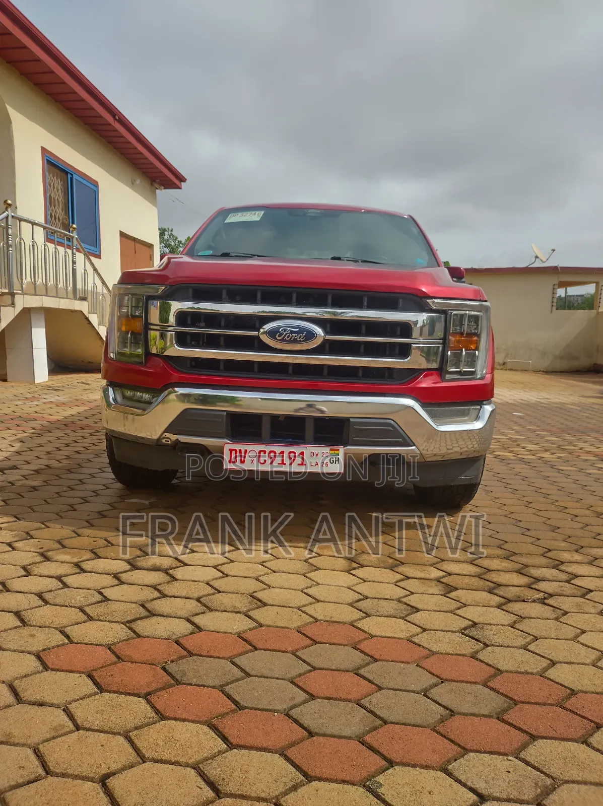 Ford F-150 LARIAT 2022 Red
