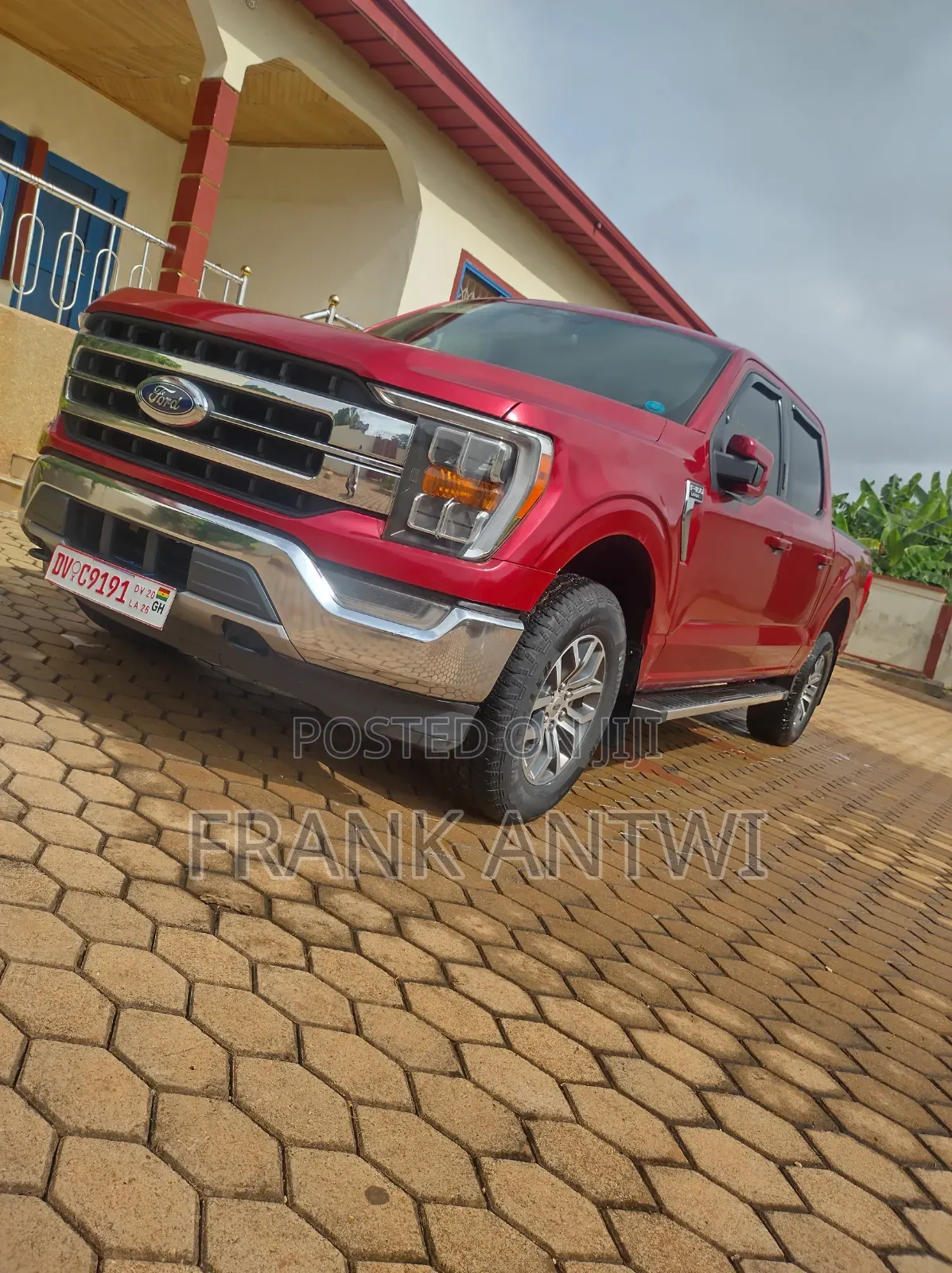 Ford F-150 LARIAT 2022 Red