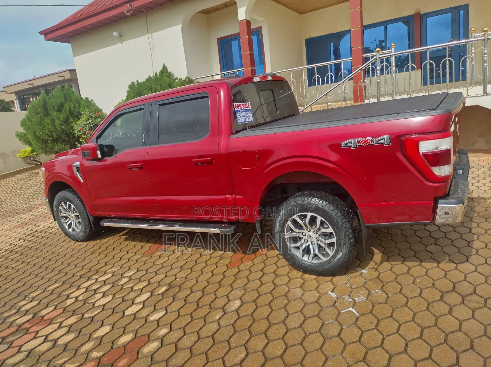 Ford F-150 LARIAT 2022 Red