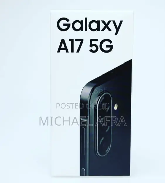 New Samsung Galaxy A17 5G 256 GB Black