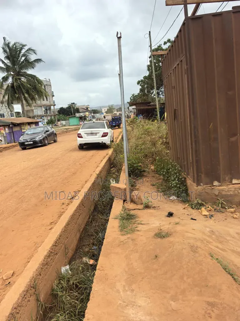 90x100ft Roadside Land for Sale at Pantang Abokobi Highway