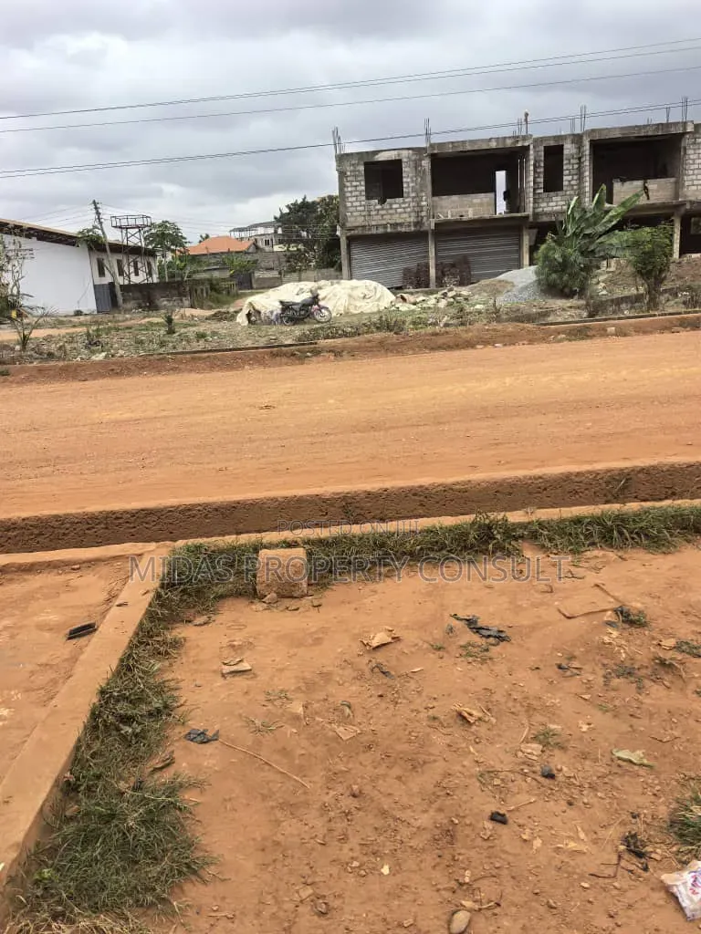 90x100ft Roadside Land for Sale at Pantang Abokobi Highway