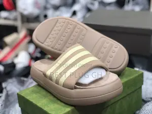 Adidas and Burbery Slippers
