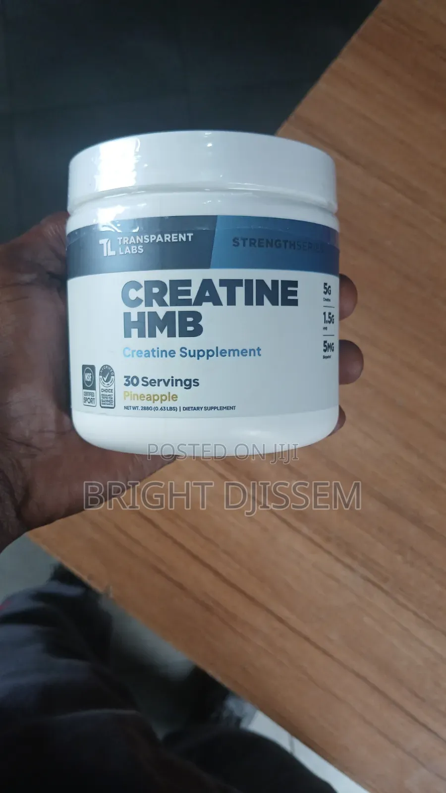 Transparent Labs Creatine Monohydrate HMB
