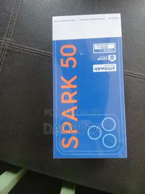 New Tecno Spark 50 128 GB Black