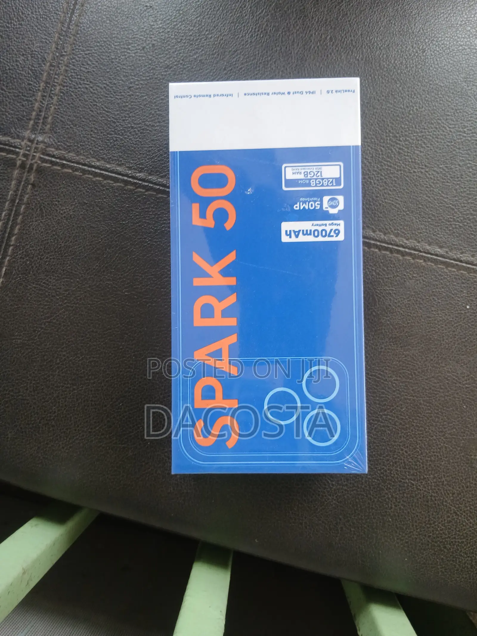 New Tecno Spark 50 128 GB Black