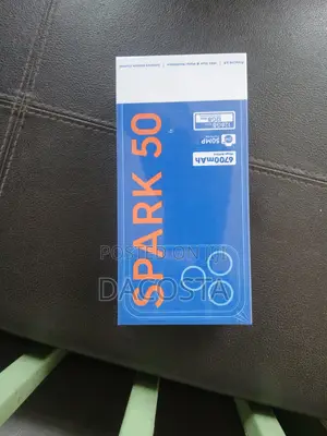 New Tecno Spark 50 128 GB Black
