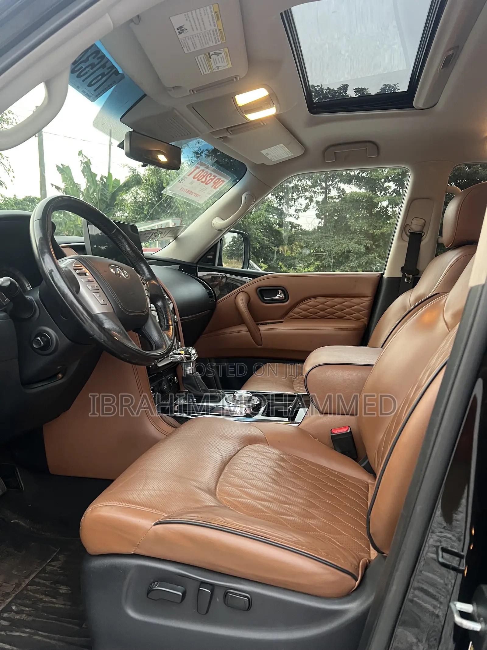 Infiniti QX80 2017 Black