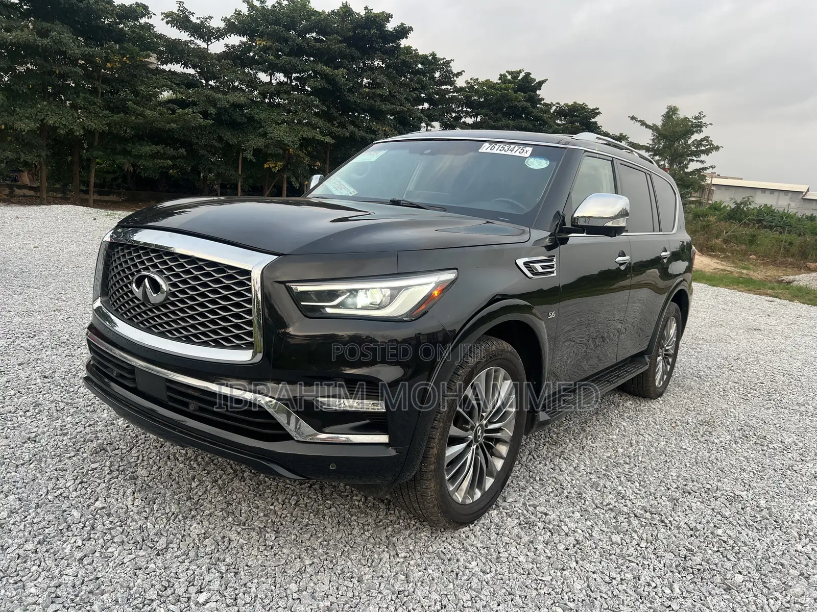 Infiniti QX80 2017 Black