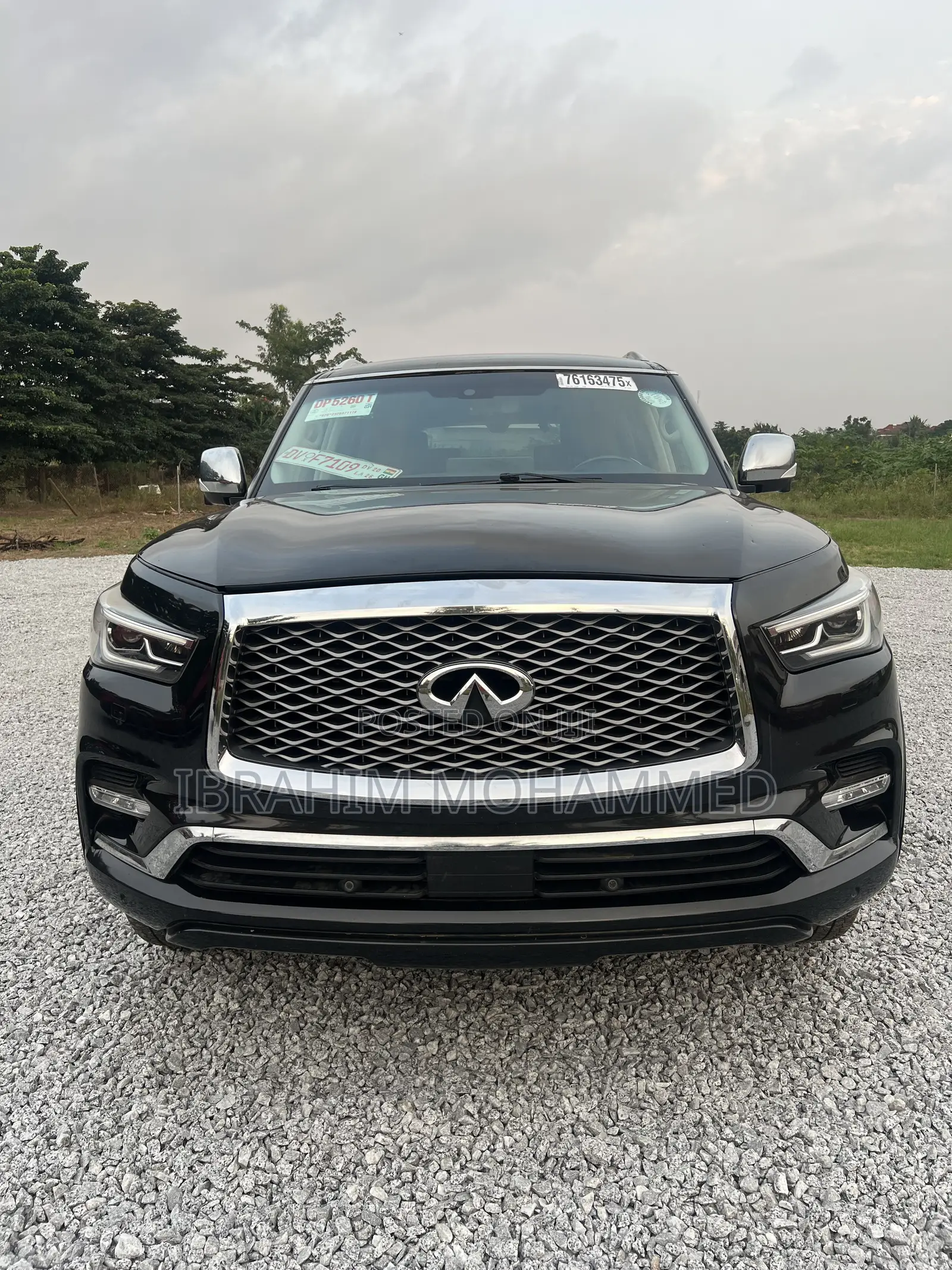 Infiniti QX80 2017 Black