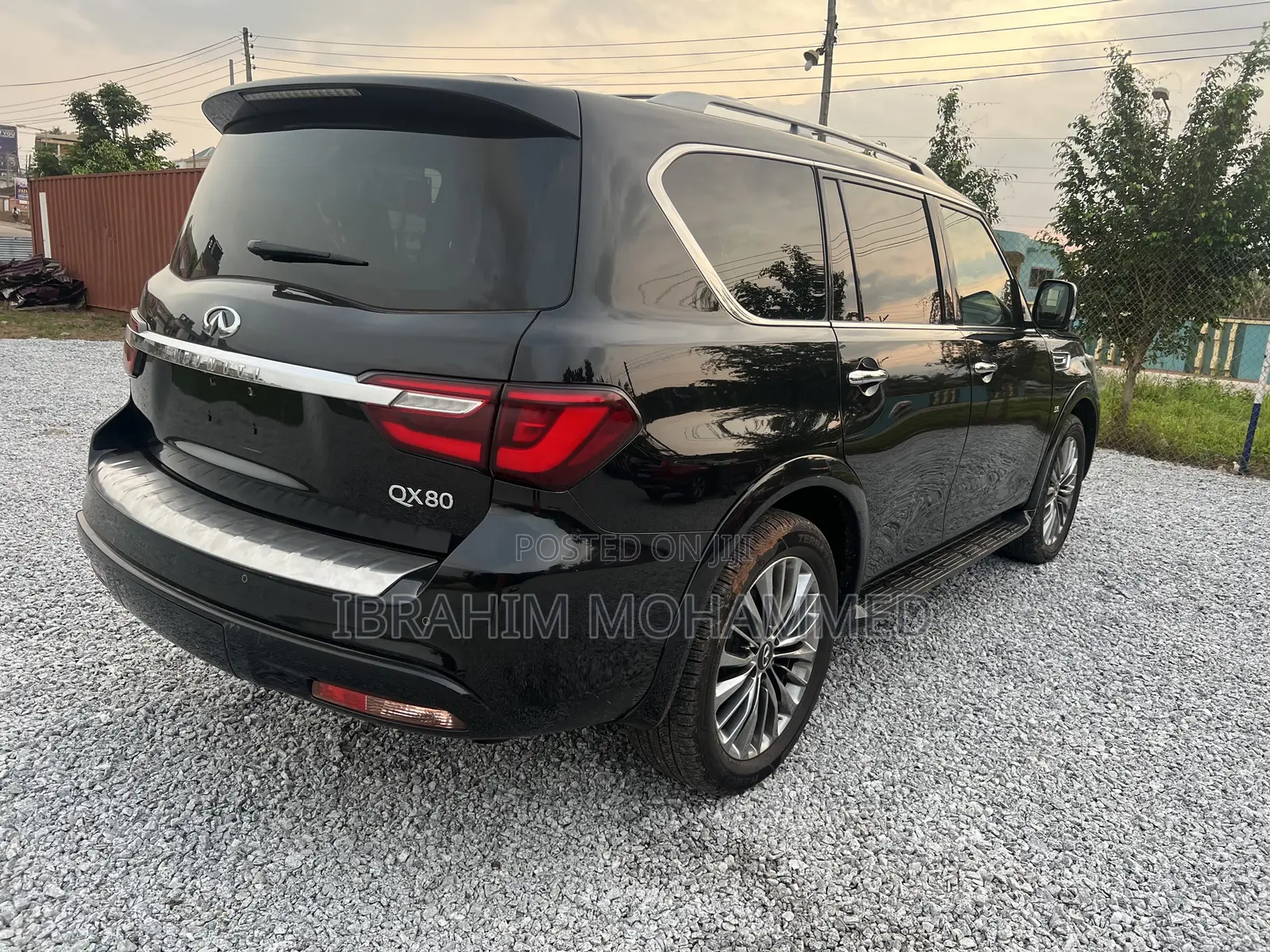 Infiniti QX80 2017 Black