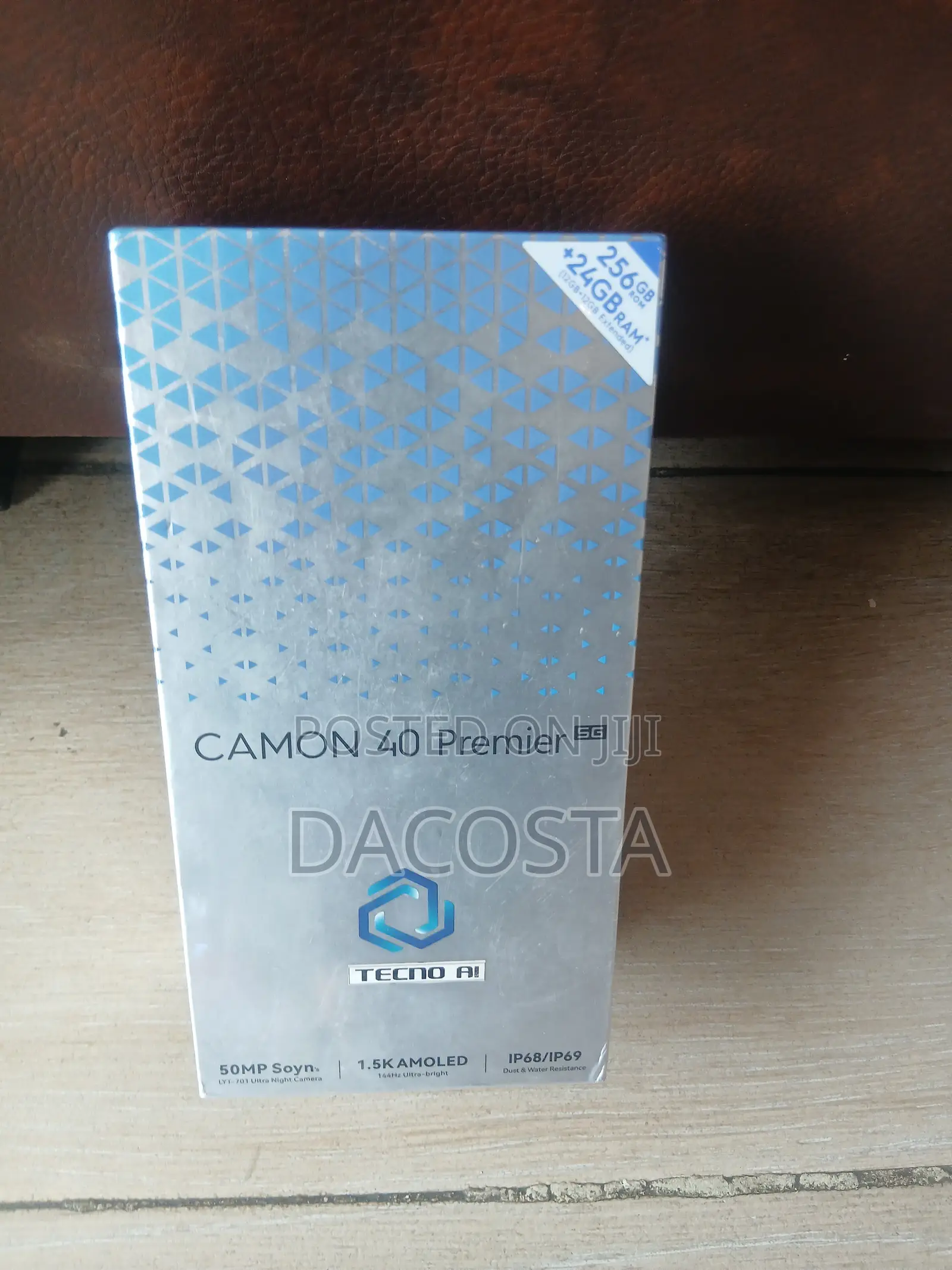 New Tecno Camon 40 Premier 5G 256 GB Black