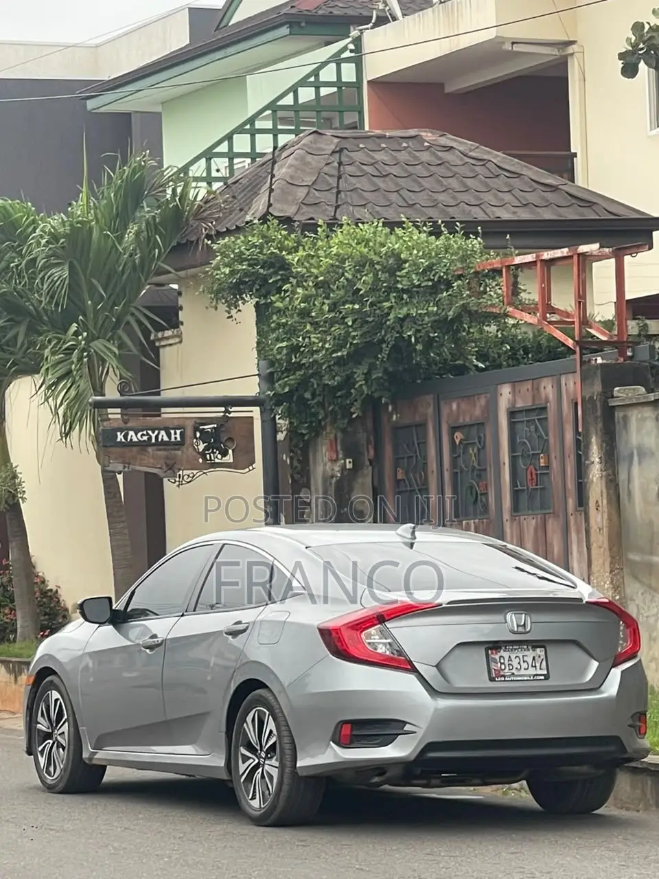 Honda Civic EX 4dr Sedan (2.0L 4cyl) 2017 Silver