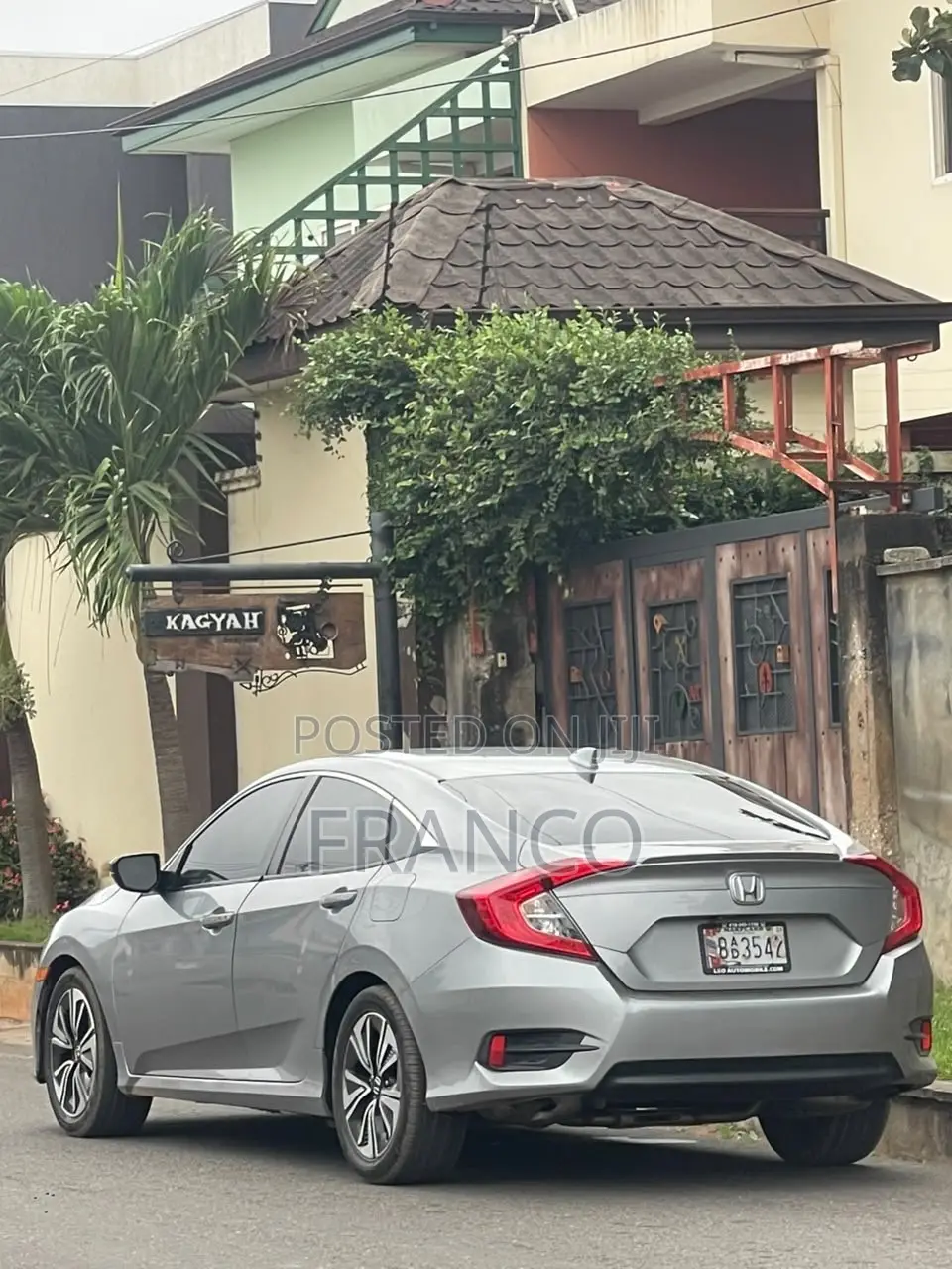 Honda Civic EX 4dr Sedan (2.0L 4cyl) 2017 Silver