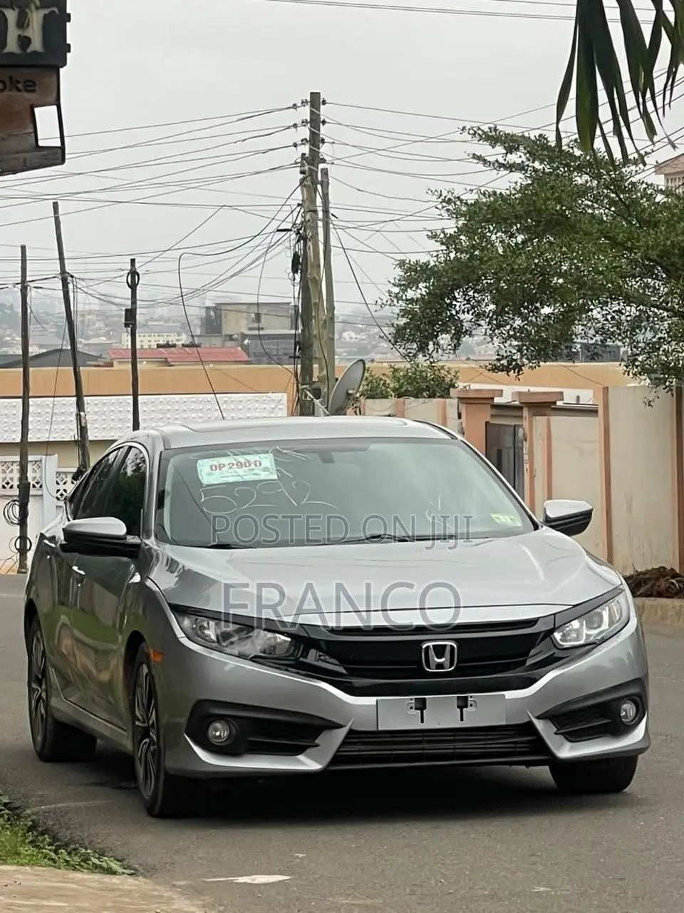 Honda Civic EX 4dr Sedan (2.0L 4cyl) 2017 Silver
