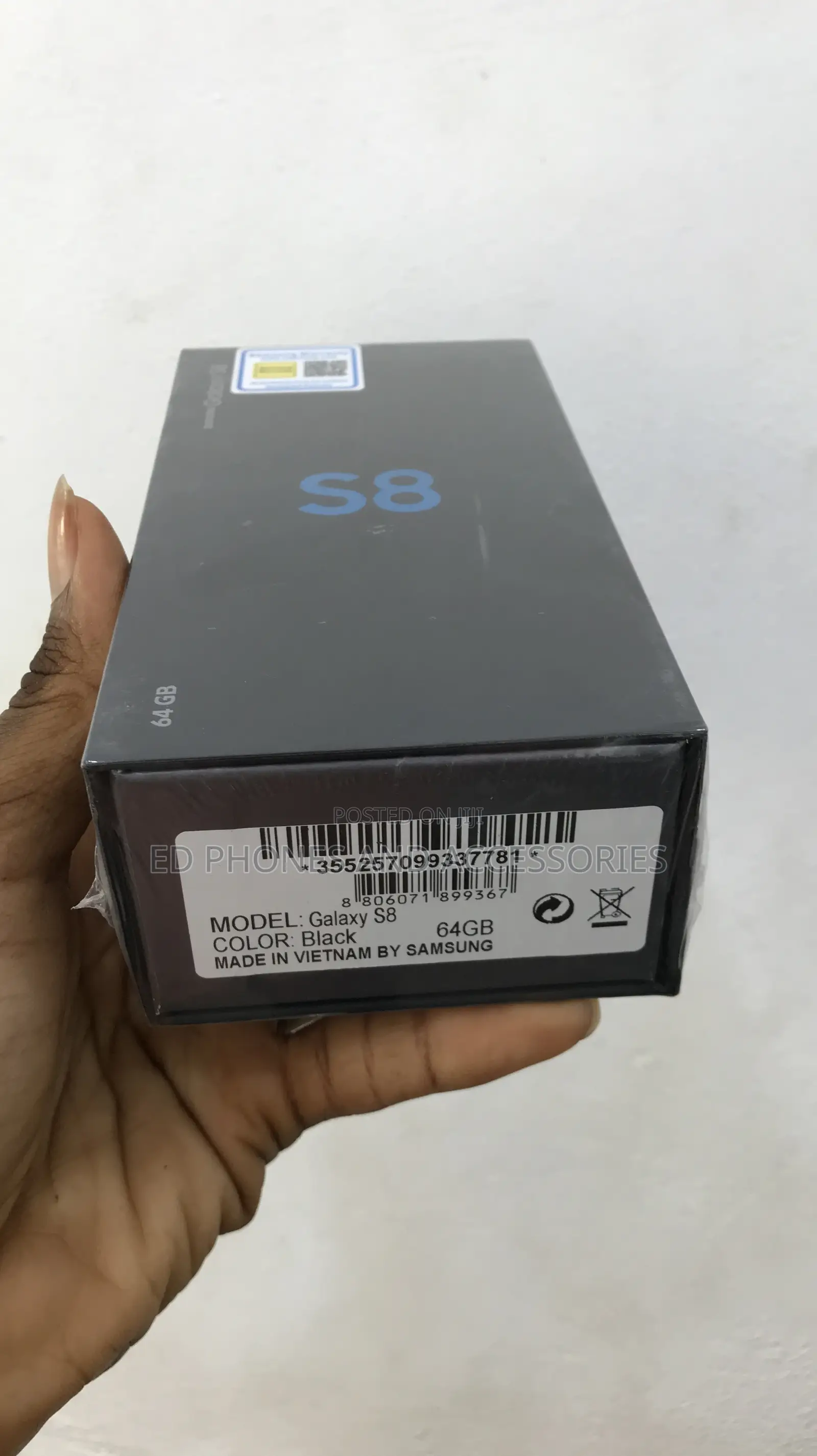 New Samsung Galaxy S8 64 GB Black