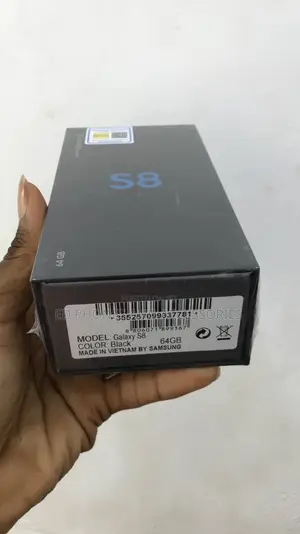 New Samsung Galaxy S8 64 GB Black