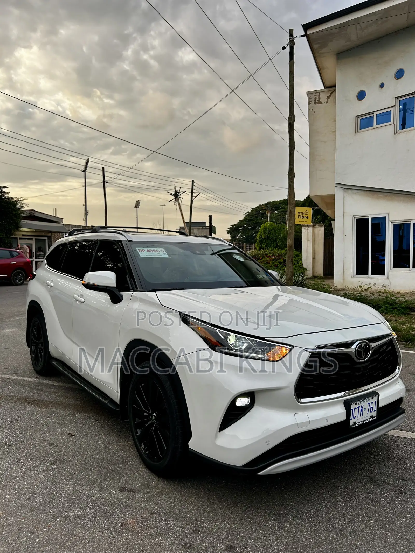 Toyota Highlander Platinum 2022 White