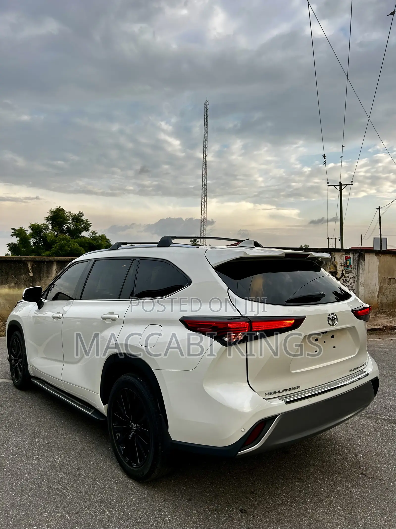 Toyota Highlander Platinum 2022 White