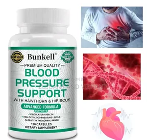Hawthorn Berry Vitamin B12 Blood Pressure 120 Caps Heart Circulation