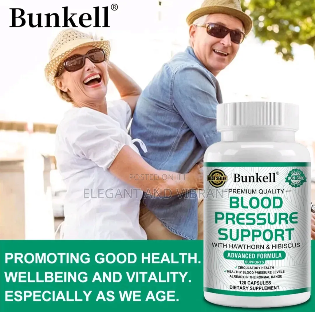 Hawthorn Berry Vitamin B12 Blood Pressure 120 Caps Heart Circulation