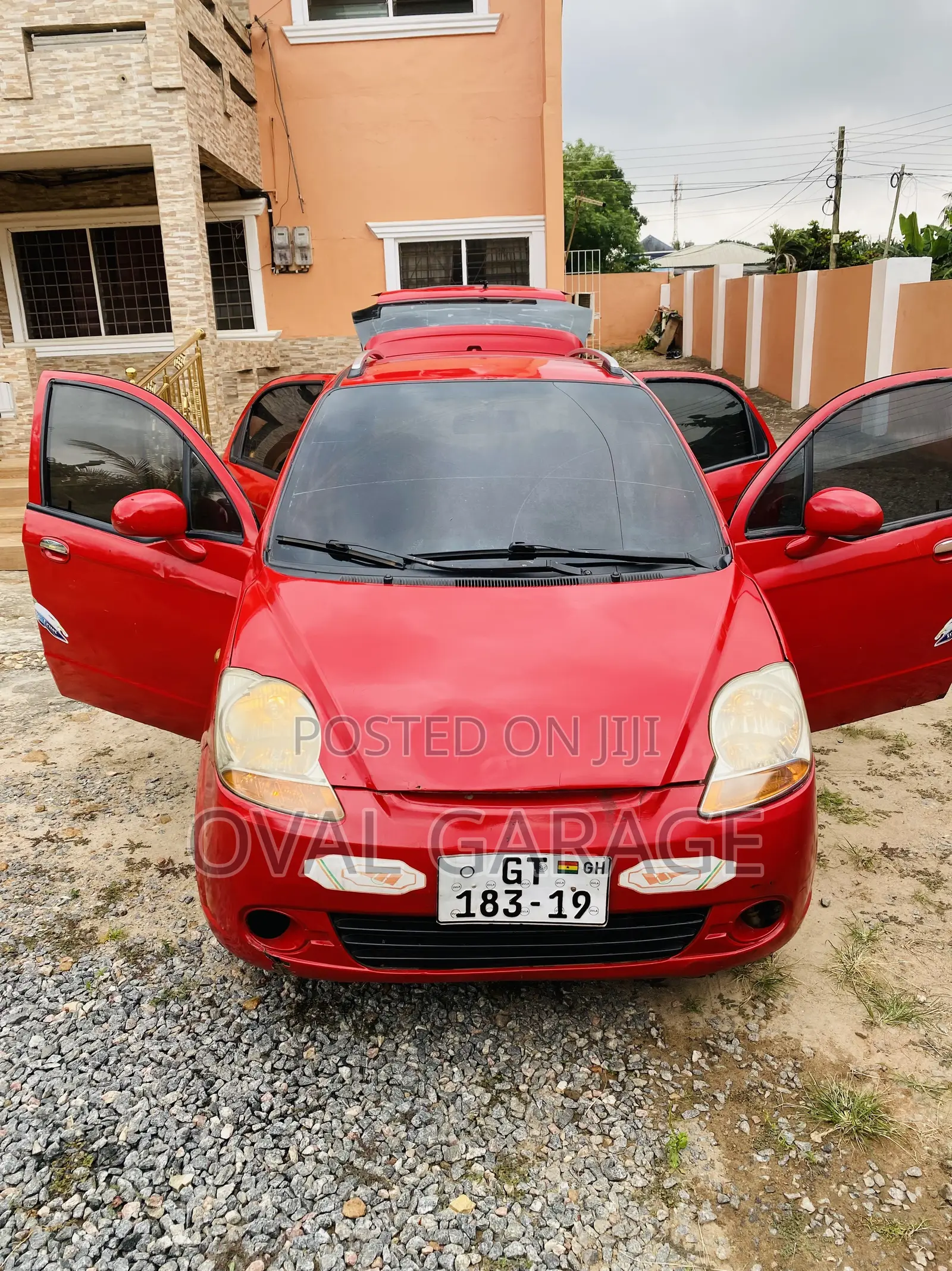 Daewoo Matiz 2007 Red