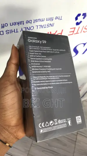 New Samsung Galaxy S9 64 GB Black
