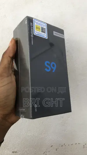 New Samsung Galaxy S9 64 GB Black
