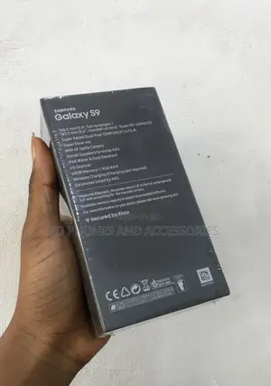 New Samsung Galaxy S9 64 GB Black