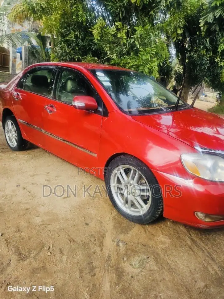 Toyota Corolla 2027 Red
