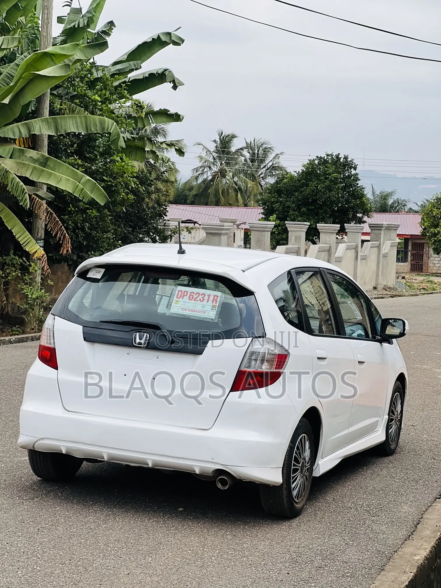 Honda Fit 2012 White