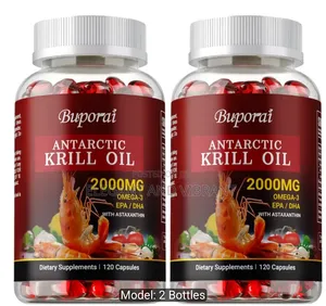 Antarctic Krill Oil 2000mg -Omega-3,epa,dha & Natural Astaxanthin