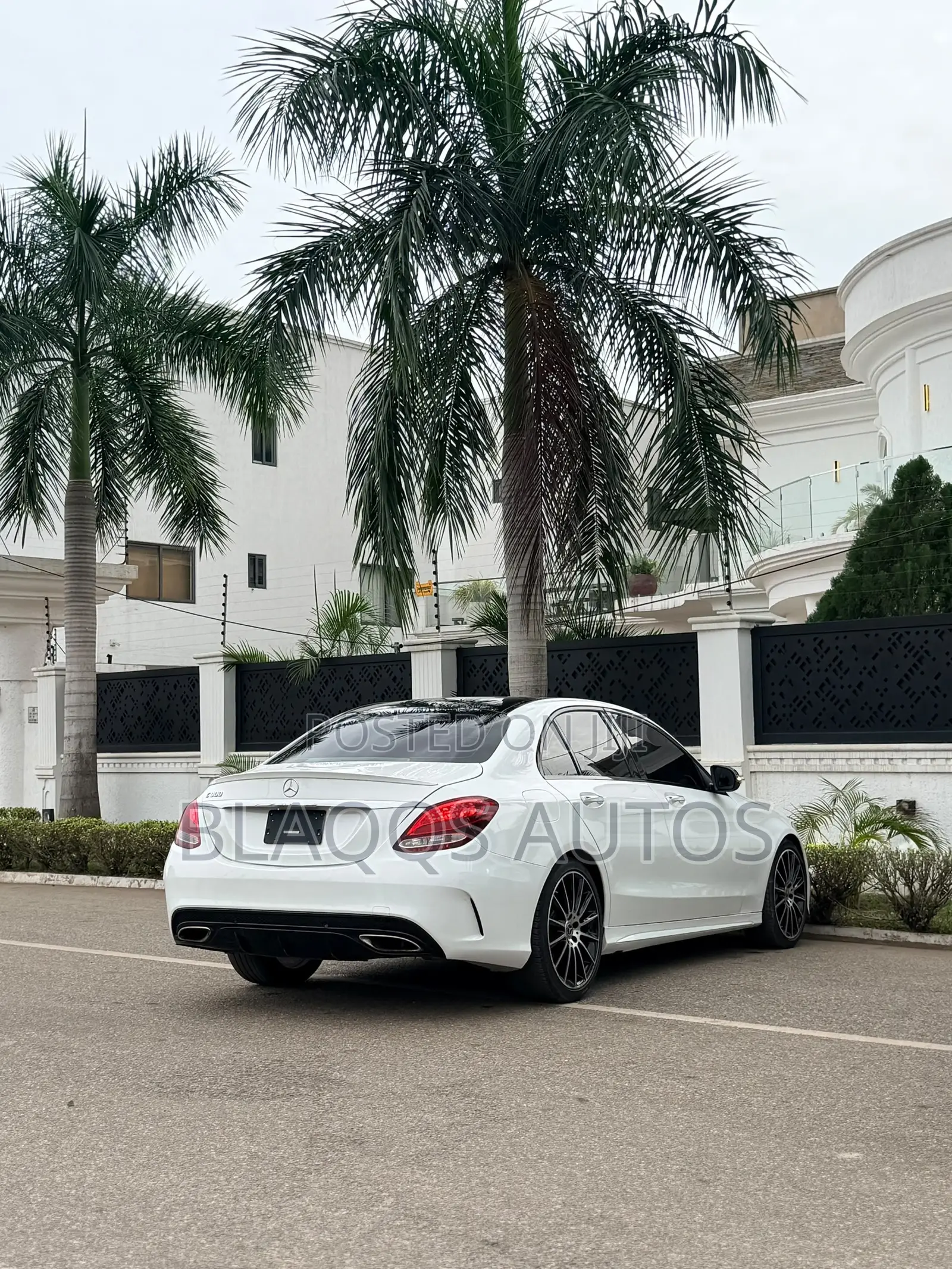 Mercedes-Benz C300 2017 White