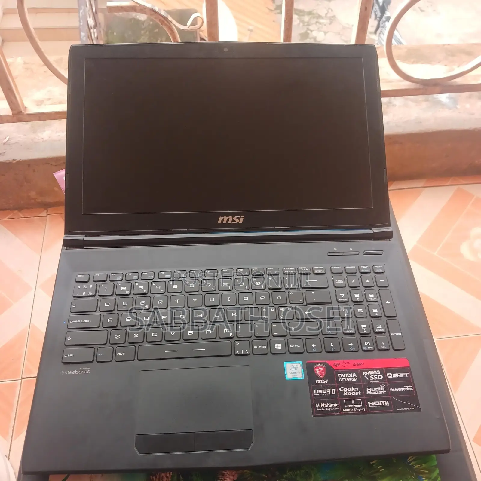 Laptop MSI 8GB Intel Core i5 HDD 1T