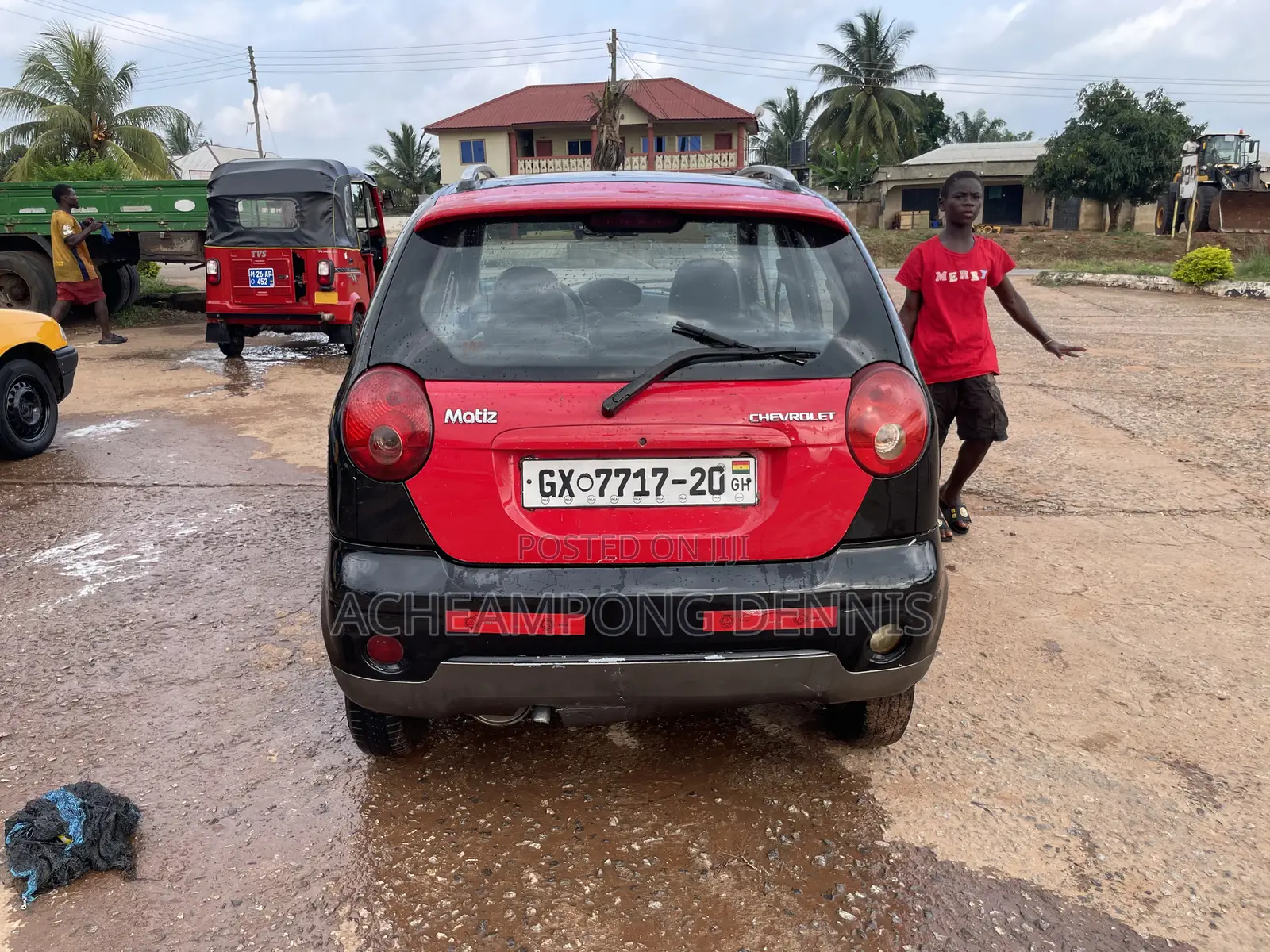 Chevrolet Matiz 2010 Red