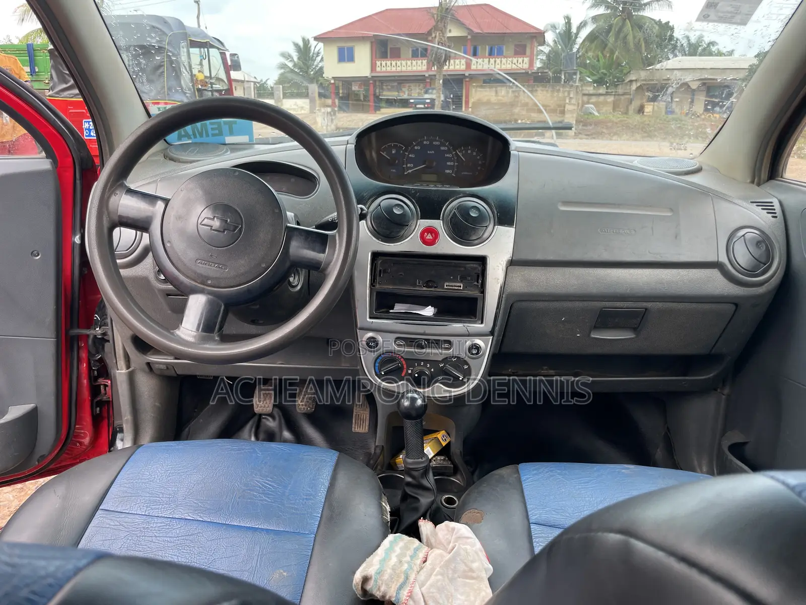 Chevrolet Matiz 2010 Red