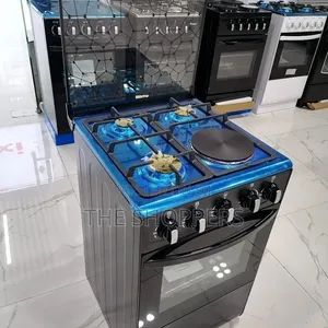 1- Electric 3- Gas Burner