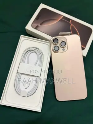 New Apple iPhone 16 Pro Max 256 GB Gold