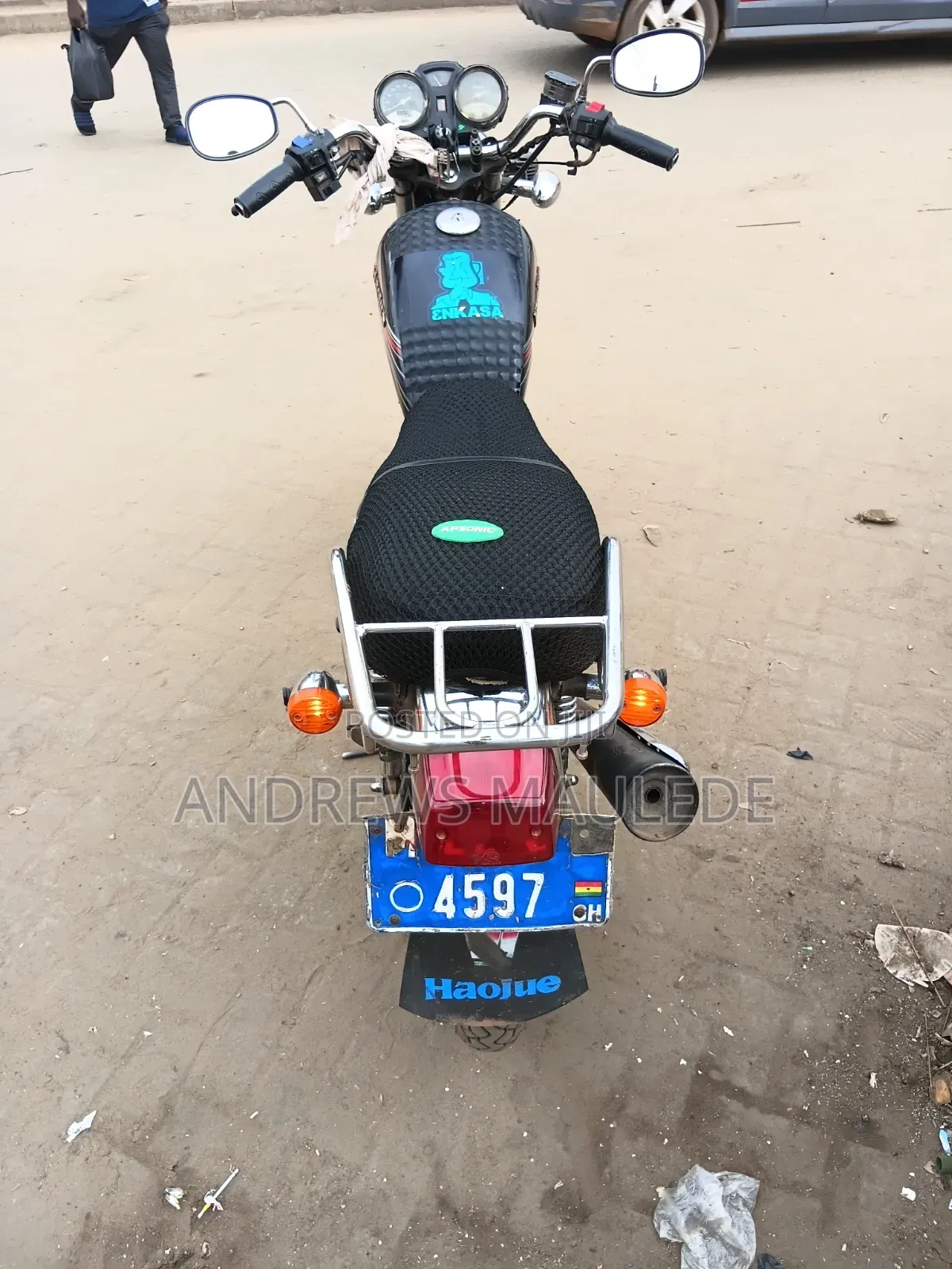 Haojue HJ125-8K 2022 Black