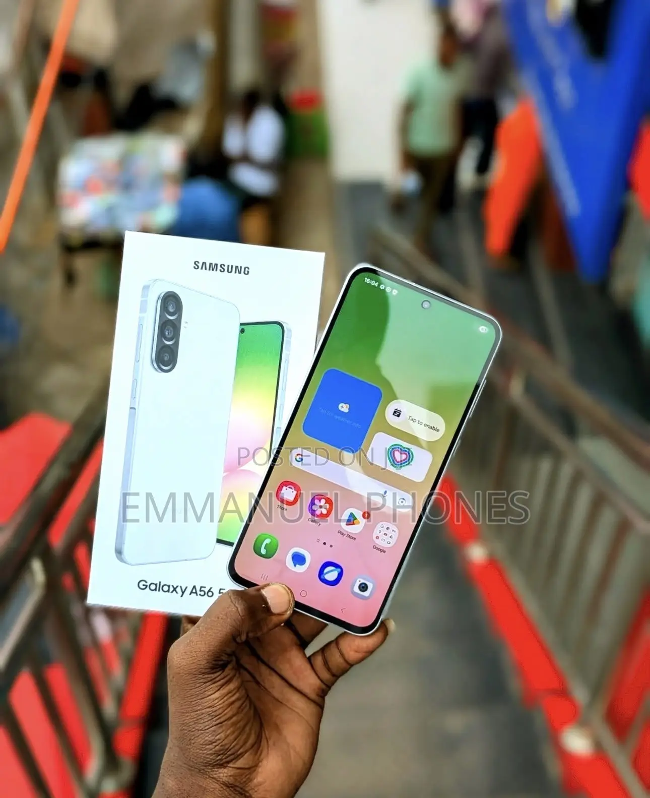 New Samsung Galaxy A56 256 GB Silver