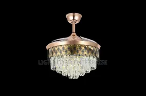 Leopard Skin Beautiful Fan With Light