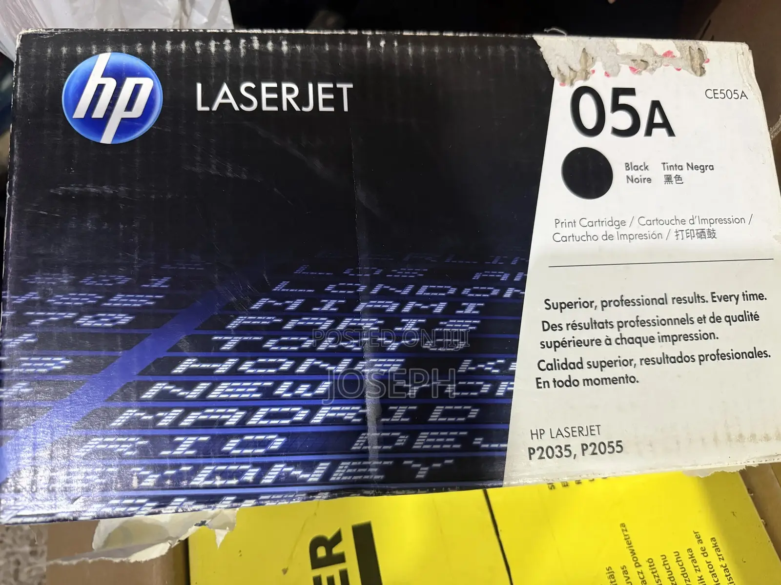 Original HP Laser Jet 05A Black Toners