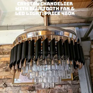Bronze Chandelier Fan Light💡