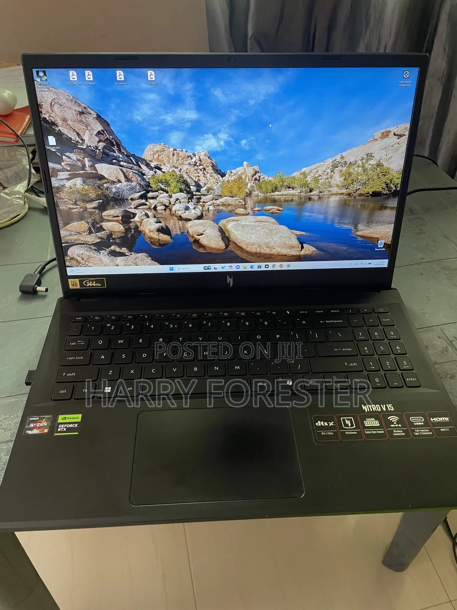 Laptop Acer Nitro V 15 16GB AMD Ryzen 5 SSD 512GB