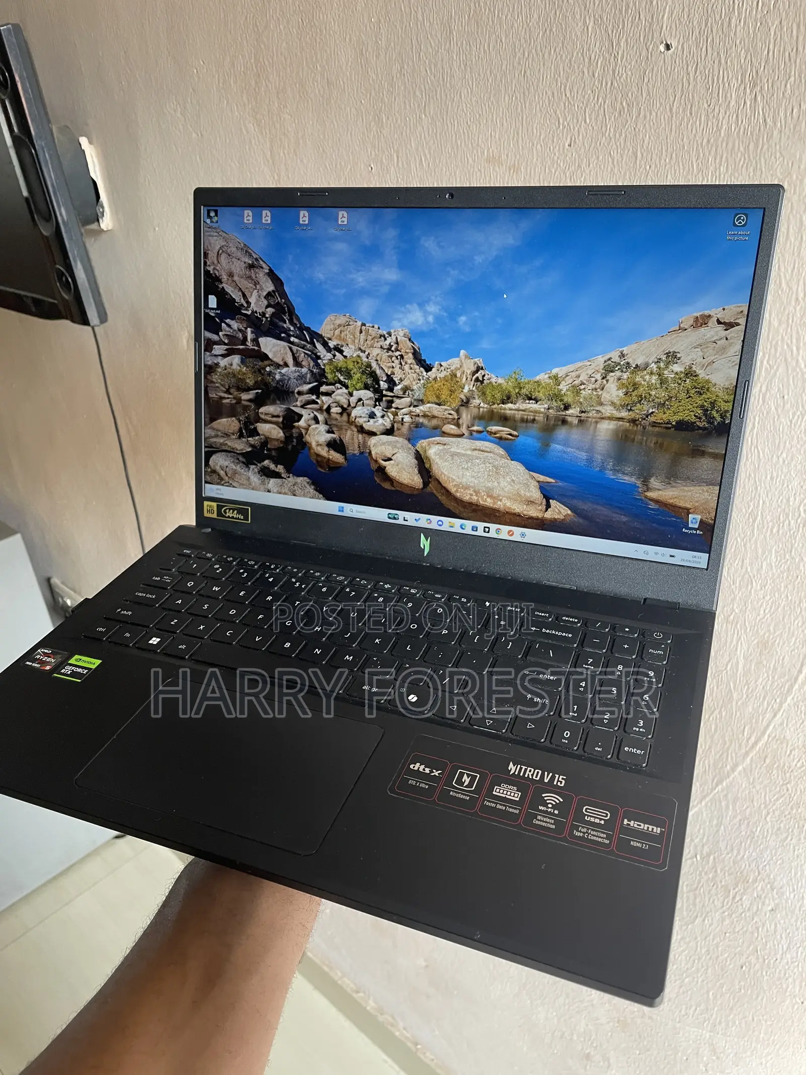 Laptop Acer Nitro V 15 16GB AMD Ryzen 5 SSD 512GB