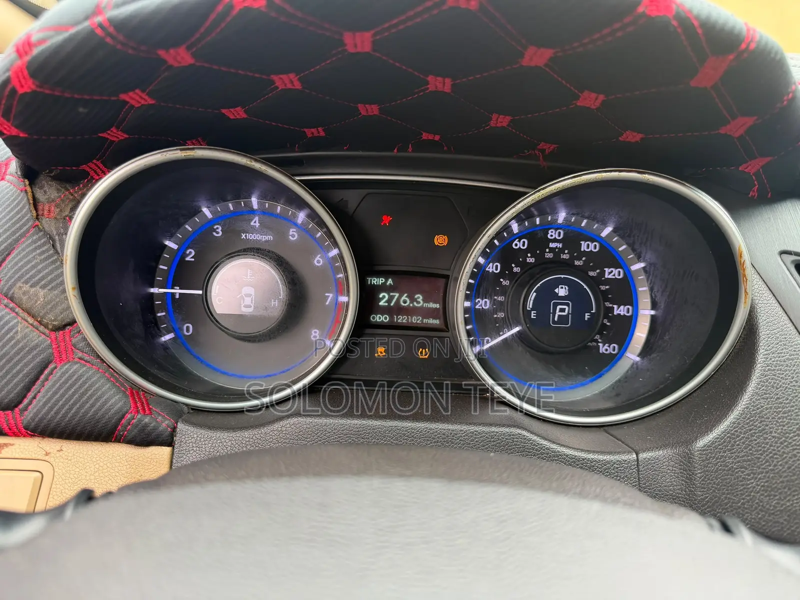 Hyundai Sonata SE Sedan FWD (2.4L 4cyl 6A) 2013 Yellow